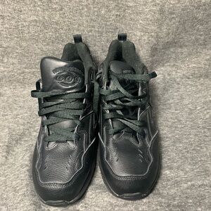 New Balance 608 v5 Shoes Mens Size 11 Black 4E Leather Sneakers Restaurant